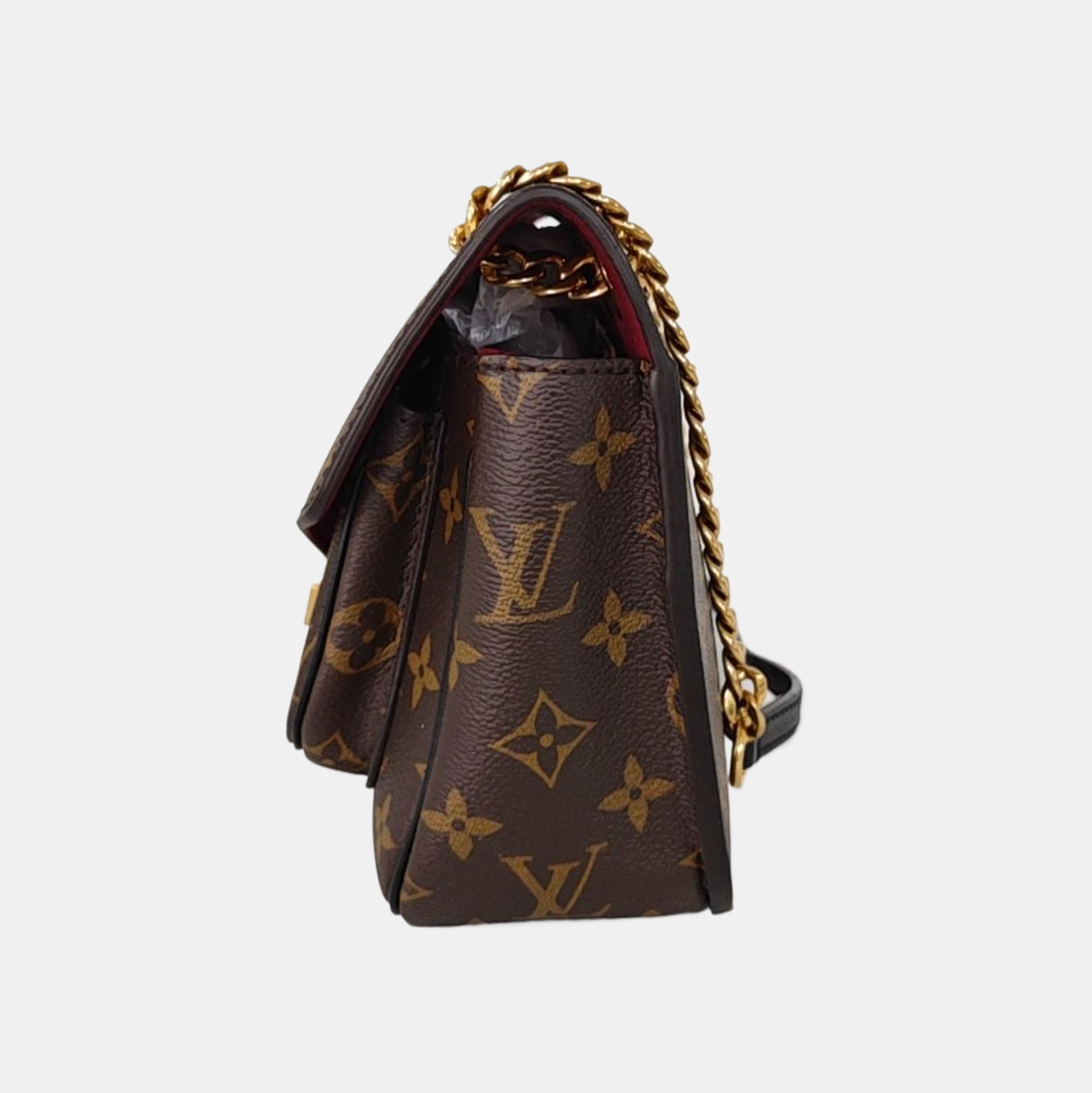 PASSY Monogram Coated Canvas Brown