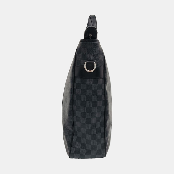 TADAO MM Damier Graphite Coated Canvas Gray