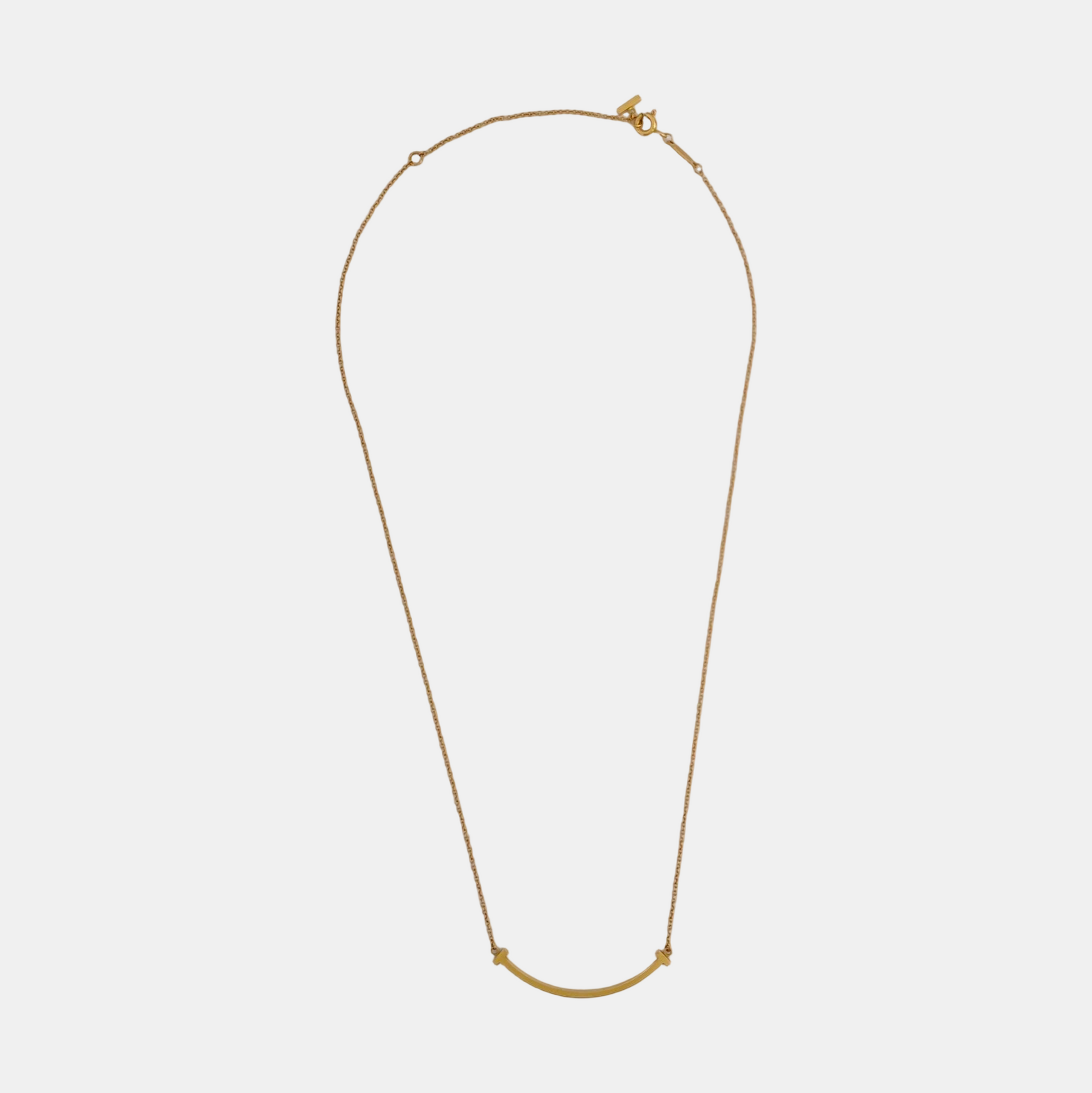 Tiffany T 18k Rose Gold Necklace