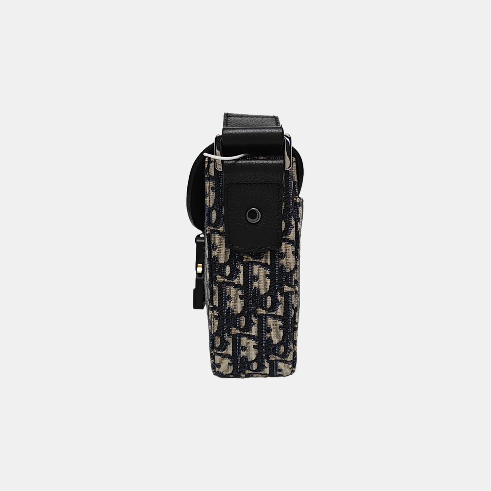 Saddle Mini Oblique Canvas Black