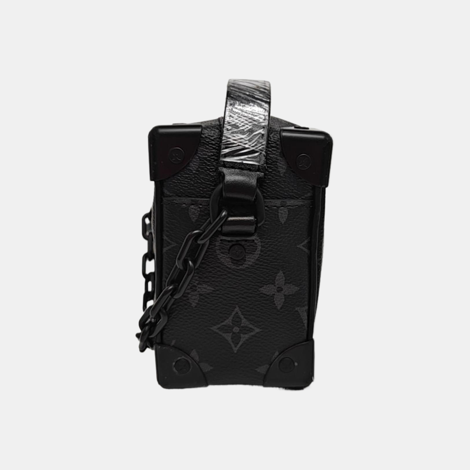 SOFT TRUNK Mini Monogram Coated Canvas Black