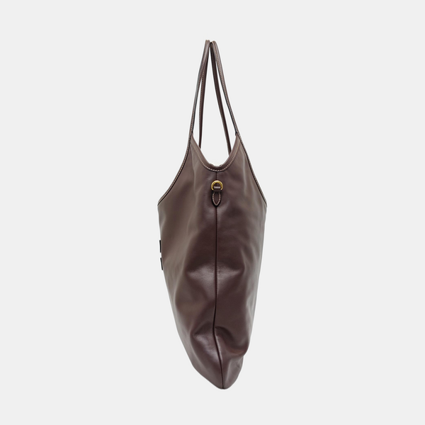 IVY Large Calfskin Brown