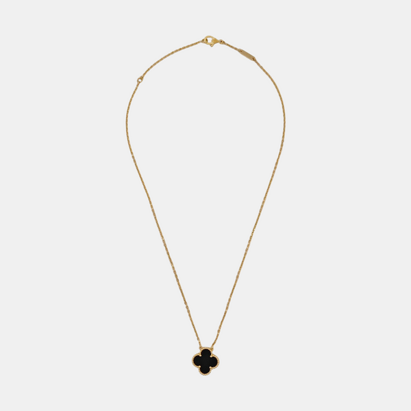 Vintage Alhambra 18k Gold Necklace
