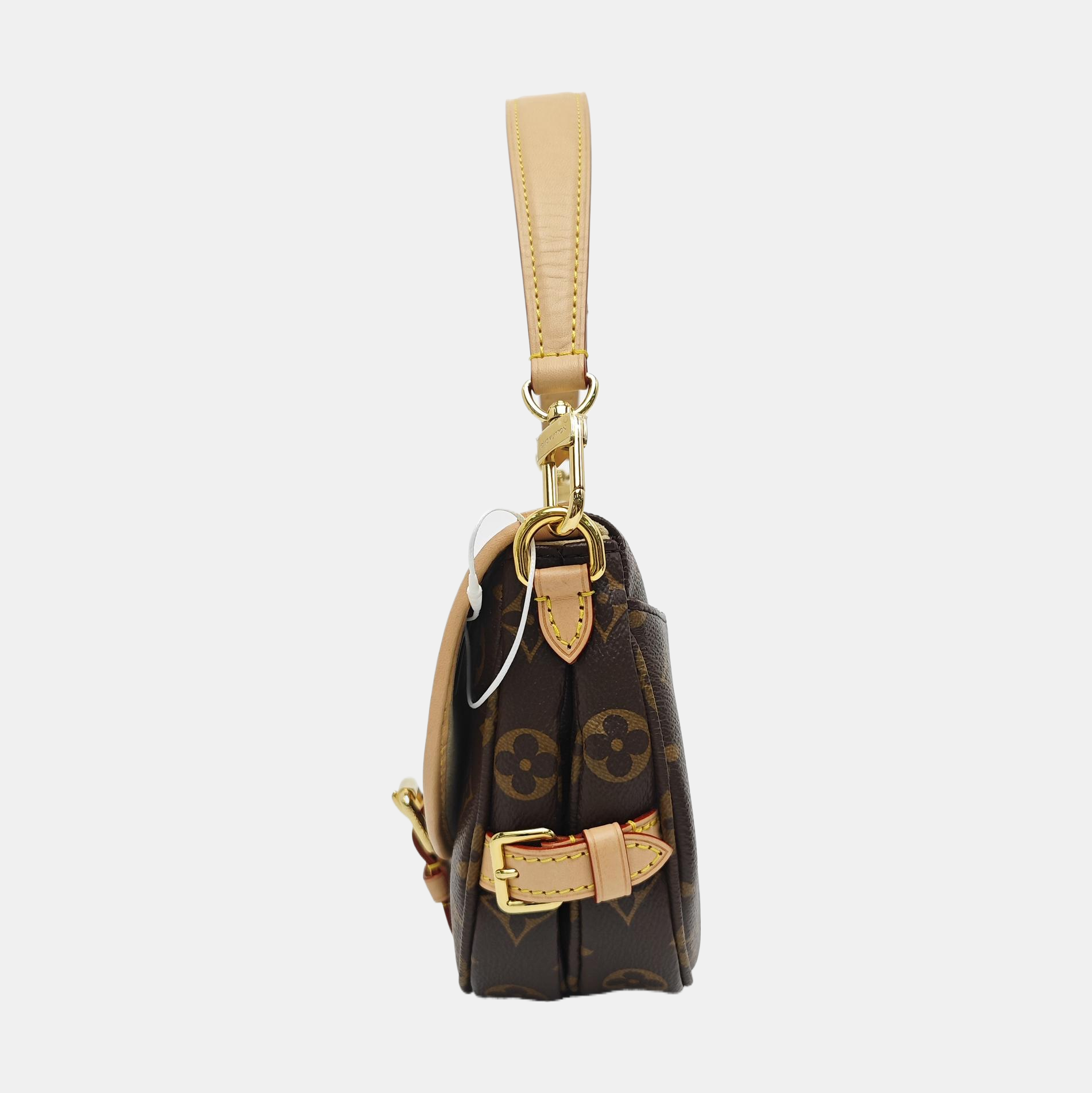 SAUMUR BB Monogram Coated Canvas Brown