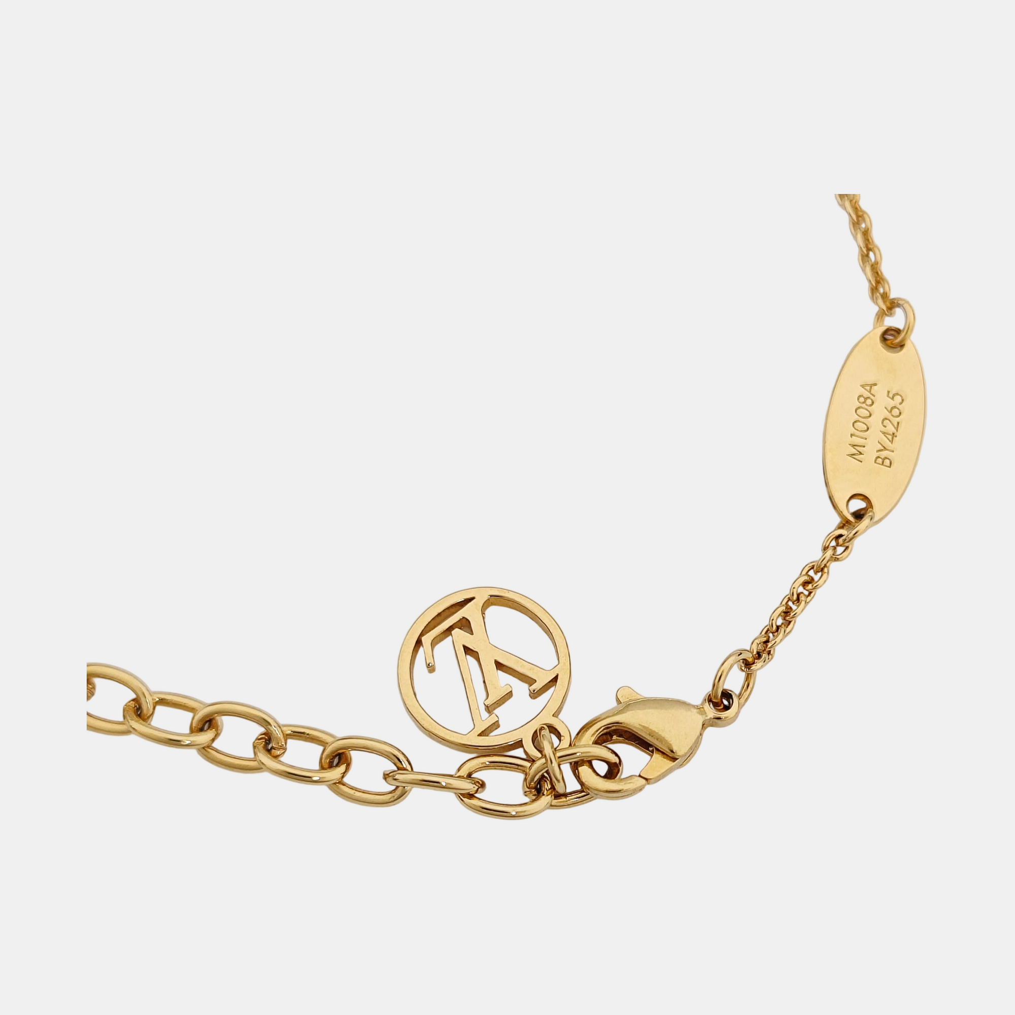 LV ICONIC Brass Gold Bracelet