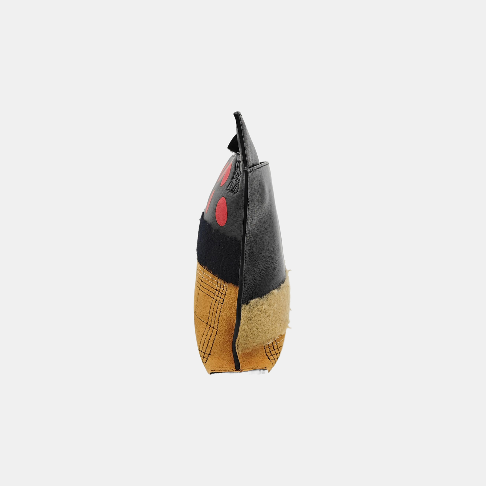 Quilted Suede Shoulder Bag Multicolor