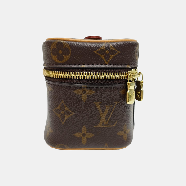 NICE Super Mini Monogram Coated Canvas Brown