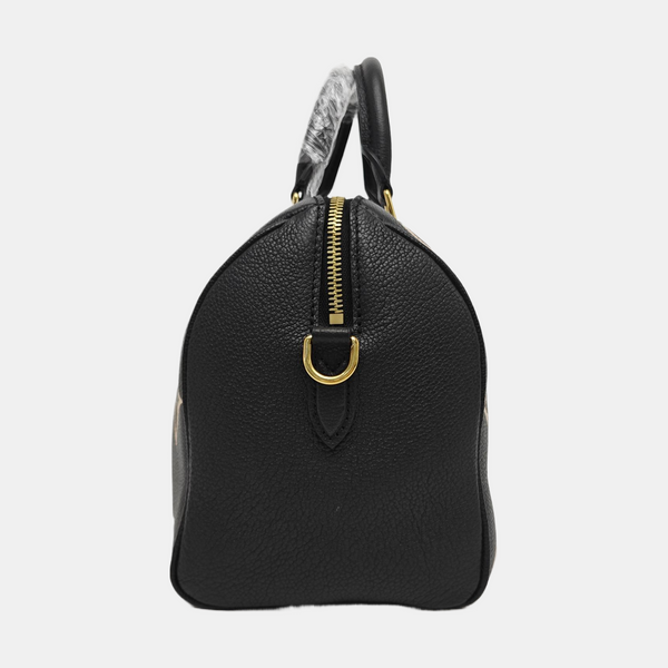 SPEEDY 25 Monogram Calfskin Black