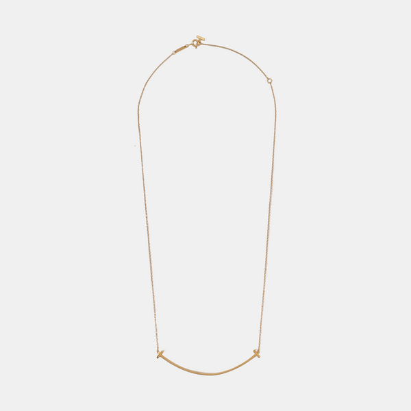 Tiffany T 18k Rose Gold Necklace