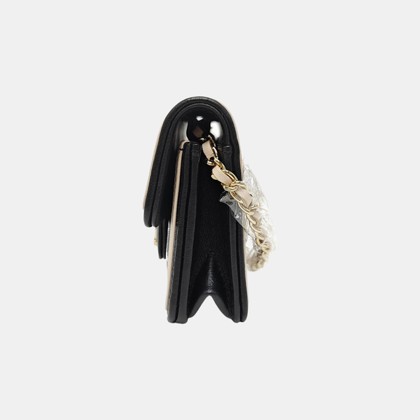 DIANA CC Mini Quilted Lambskin Black