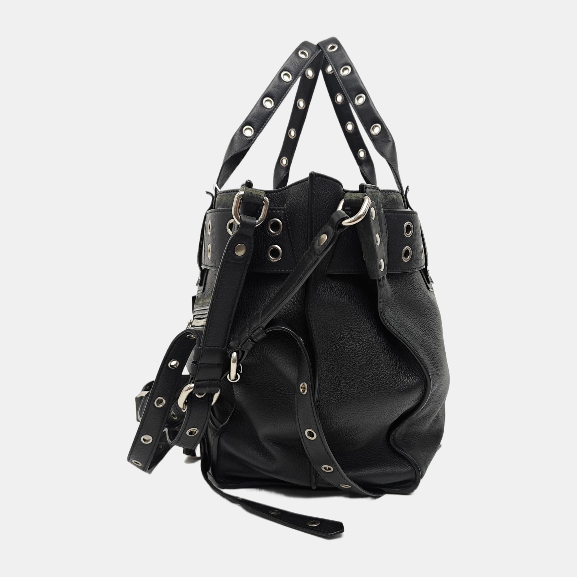 Calfskin Tote Bag Black