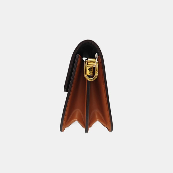 DAUPHINE Mini Coated Canvas Brown