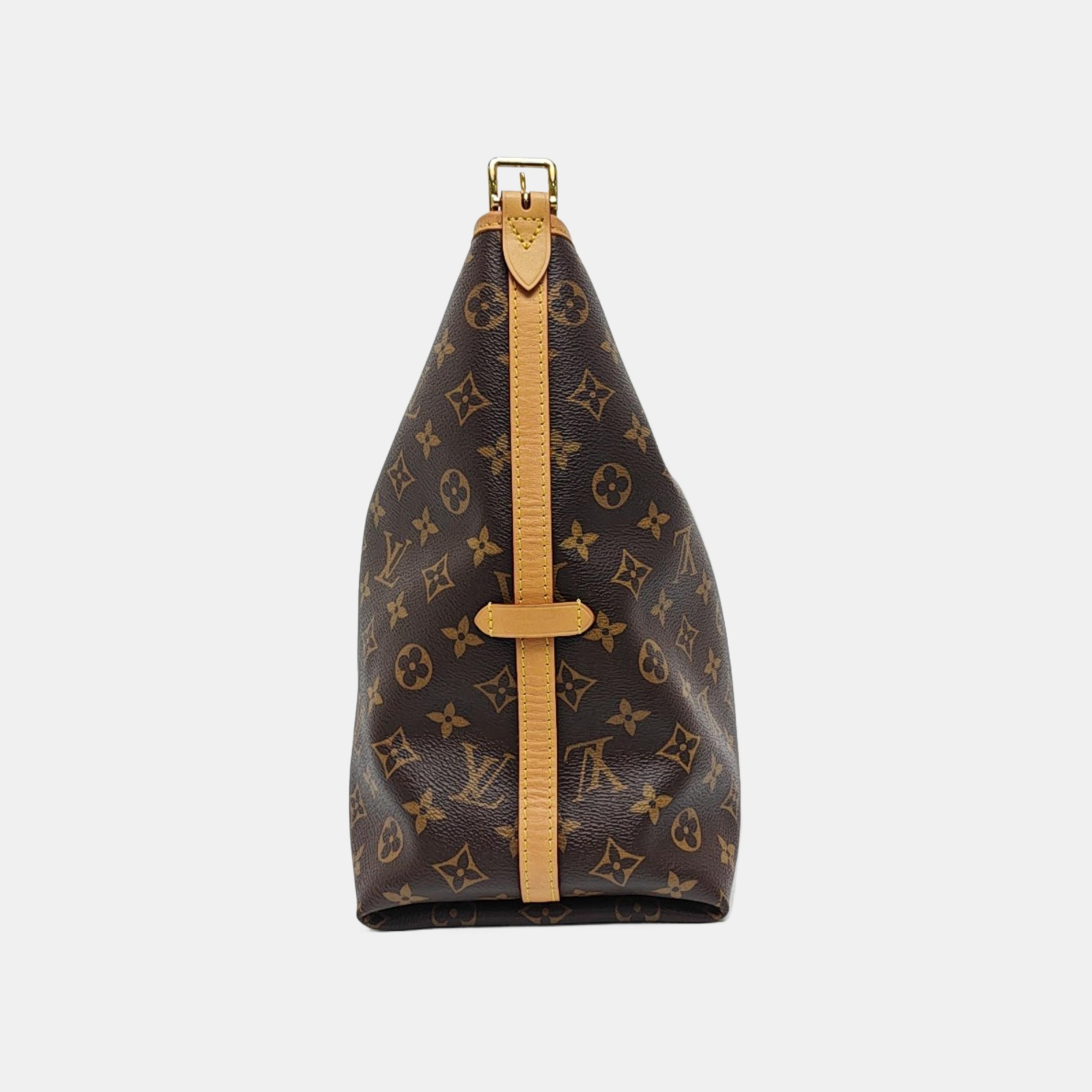 CARRYALL MM Monogram Coated Canvas Brown