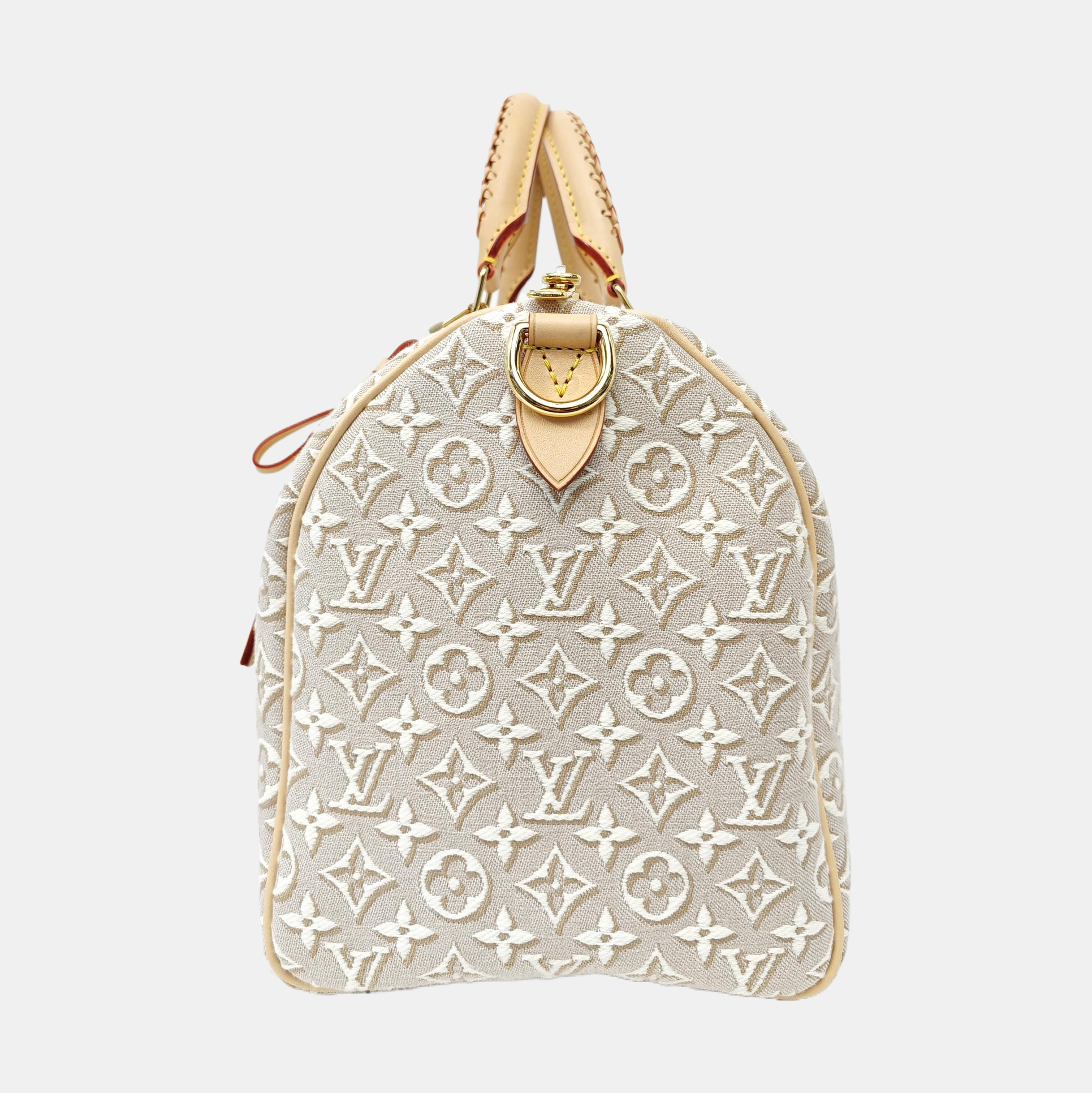 SPEEDY SOFT 30 Monogram Fabric Beige