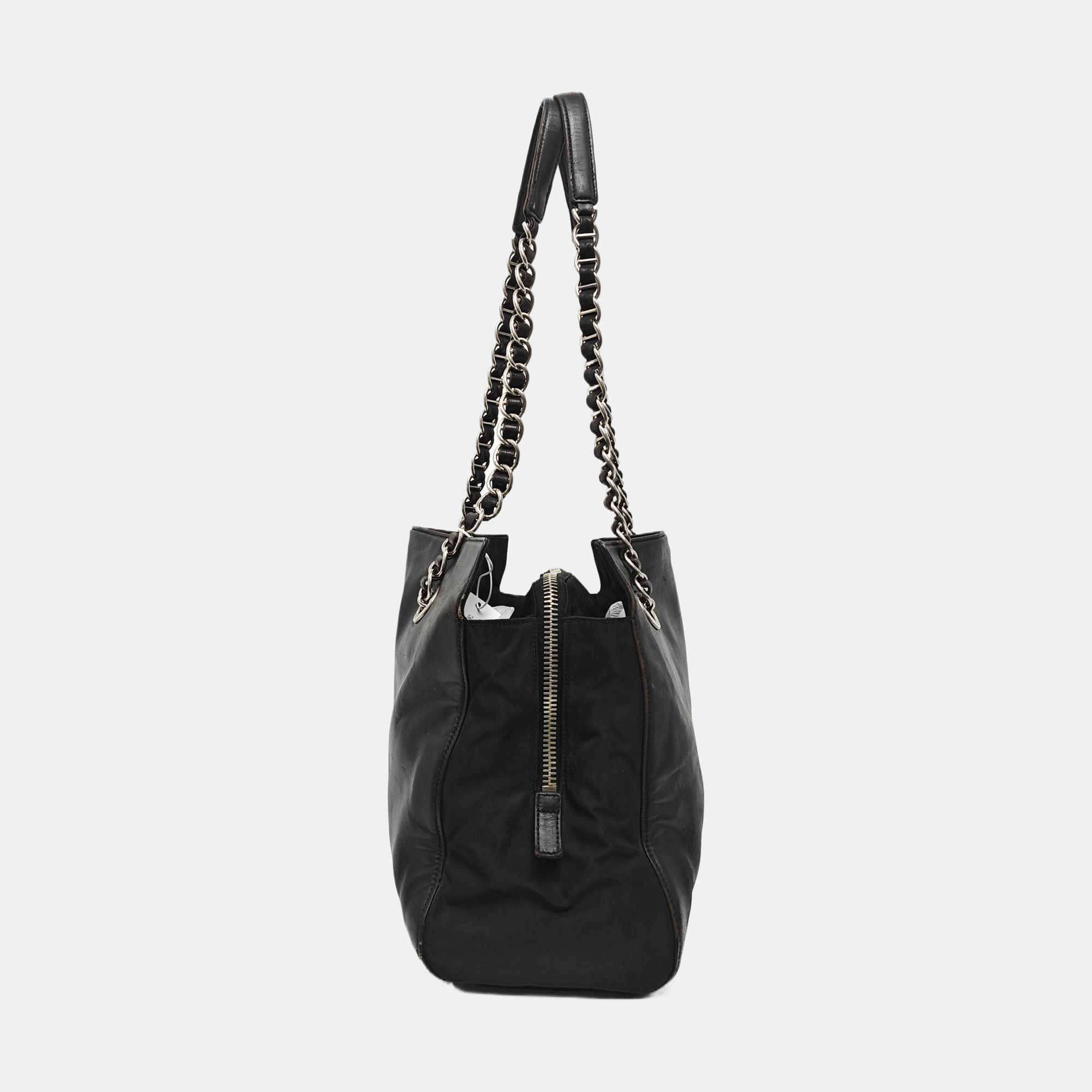 Calfskin Tote Bag Black