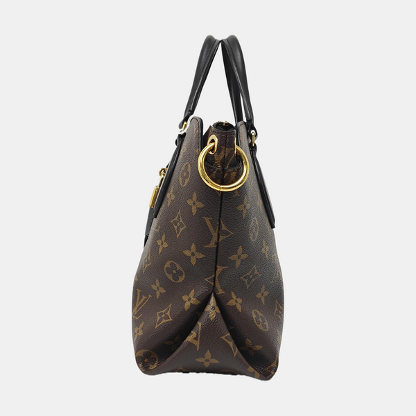 FLOWER PM Monogram Coated Canvas Brown
