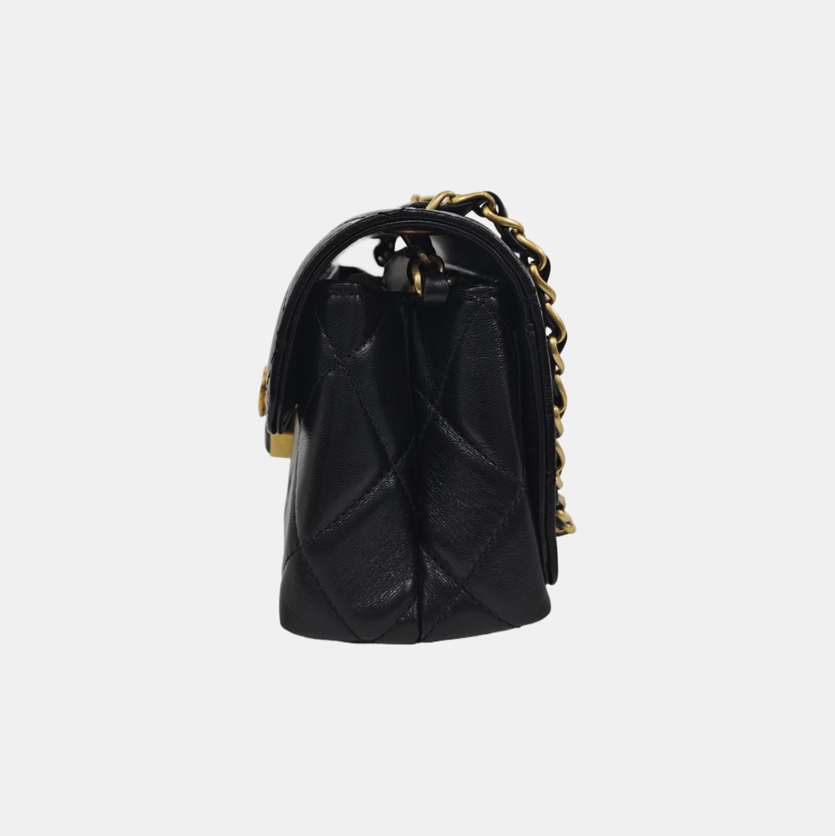 Quilted Lambskin Black