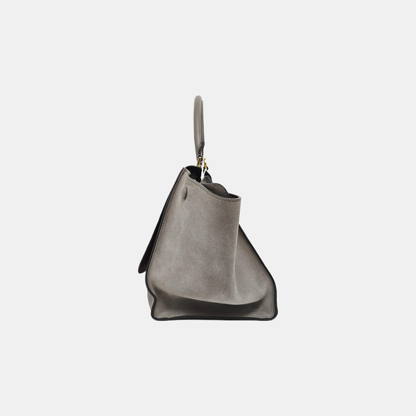 TRAPEZE Medium Suede Gray