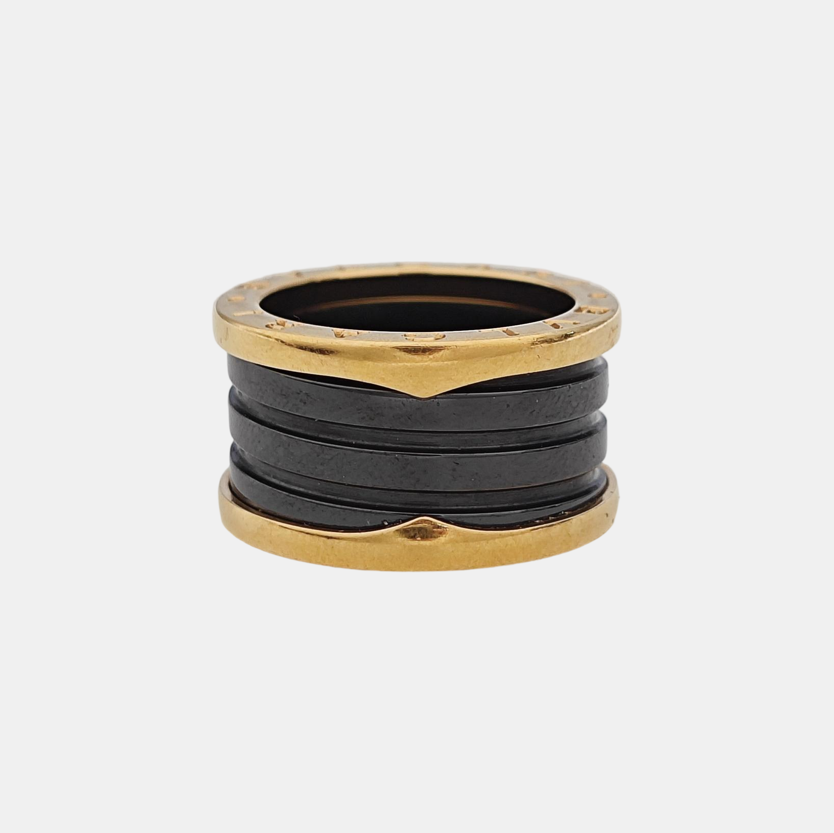 B.ZERO1 18k Rose Gold Ring EU 52