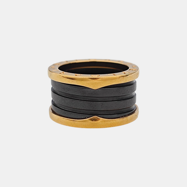 B.ZERO1 18k Rose Gold Ring EU 52
