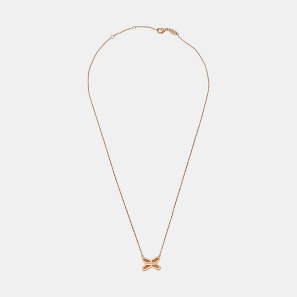Jeux De Liens 18k Rose Gold Necklace