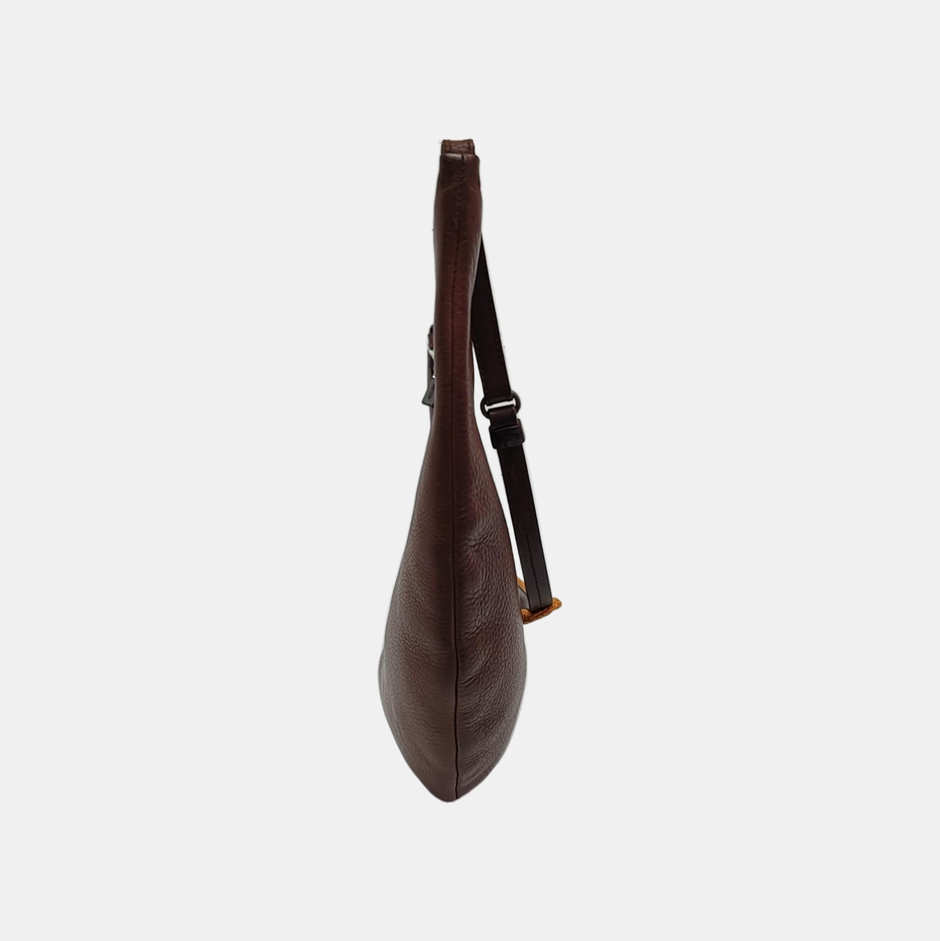 Calfskin Shoulder Bag Brown