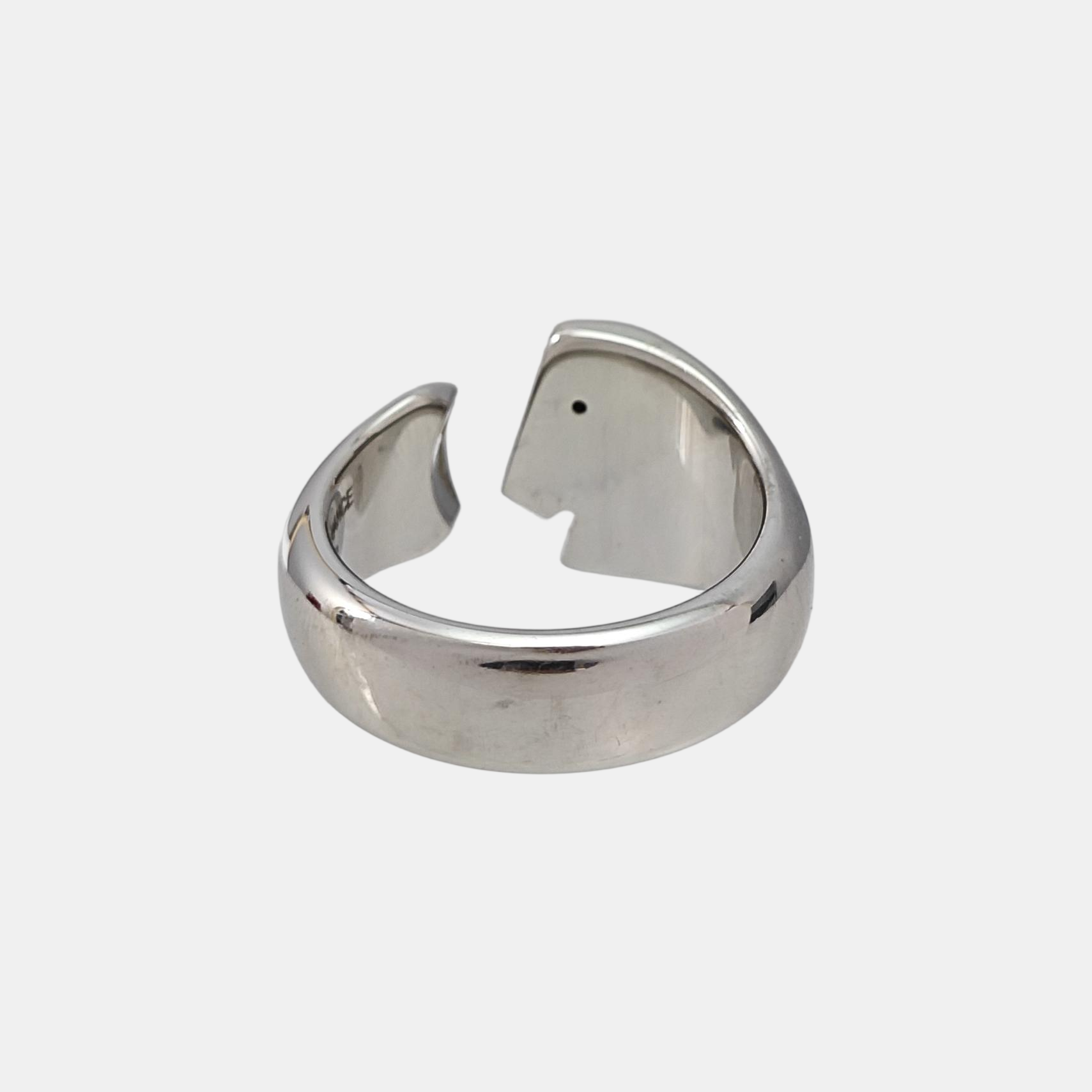 Metal Silver Ring EU 60