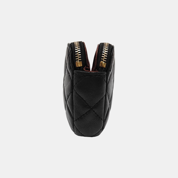 Quilted Lambskin Black