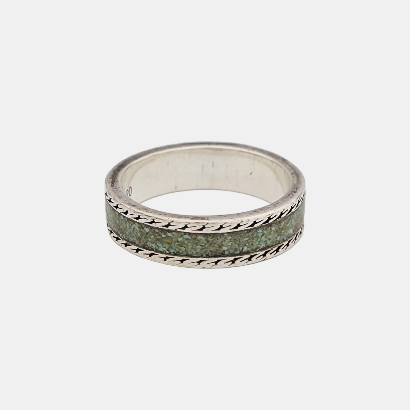 Interlocking G 925 Sterling Silver Ring HK 20