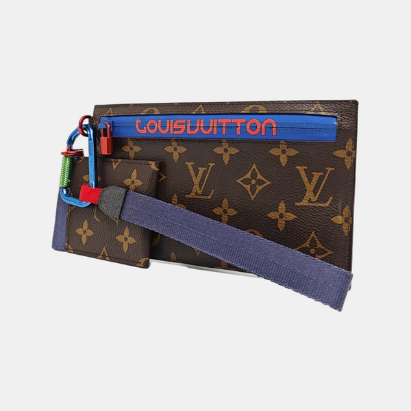 Monogram Coated Canvas Brown