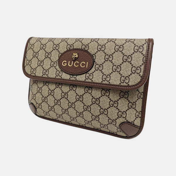 Neo Vintage Monogram Coated Canvas Beige