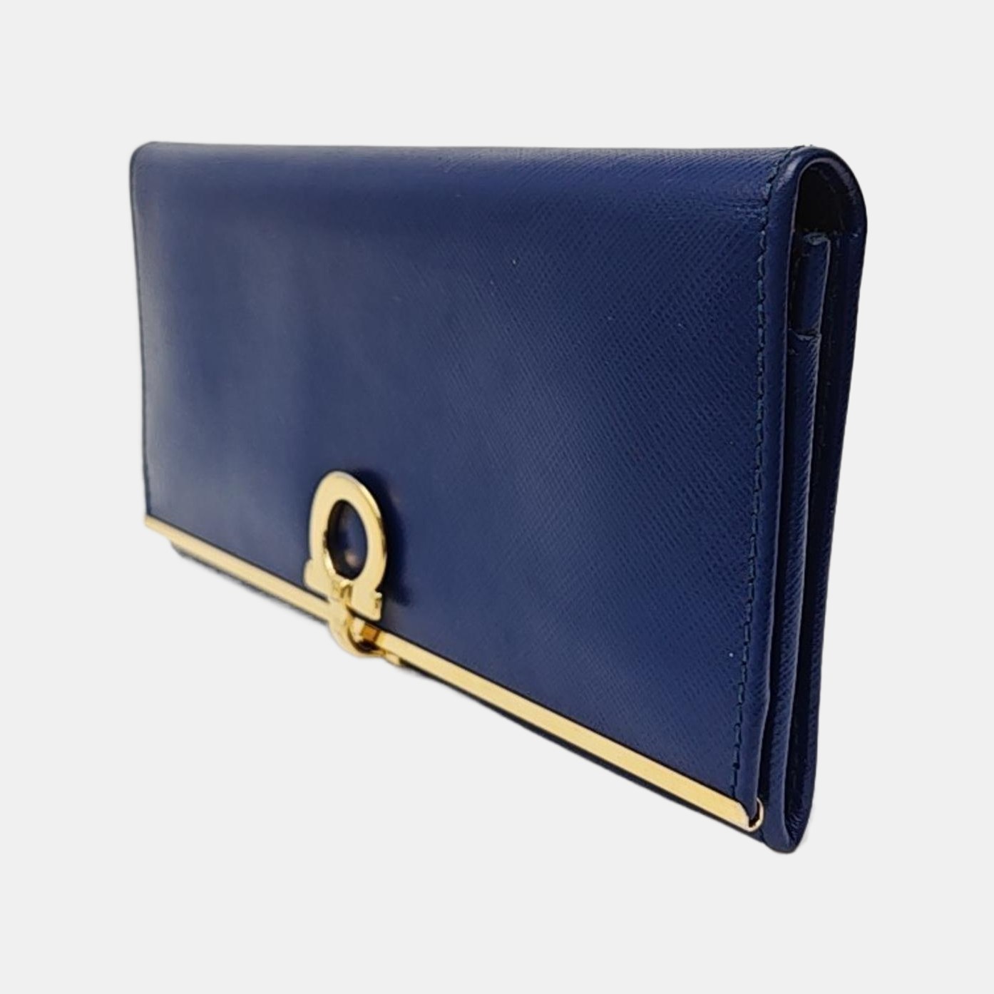 Calfskin Wallet Blue