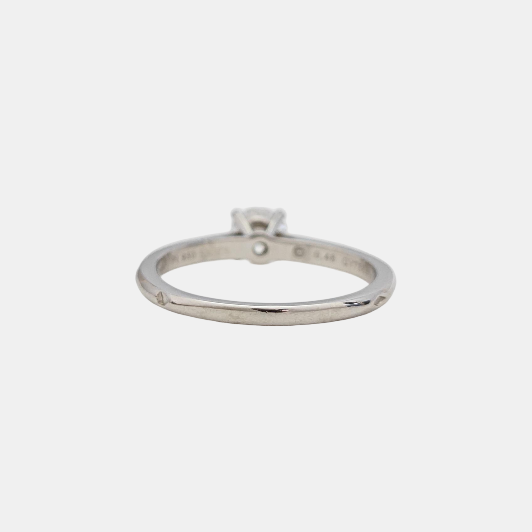 Platinum 950 Silver Ring EU 53