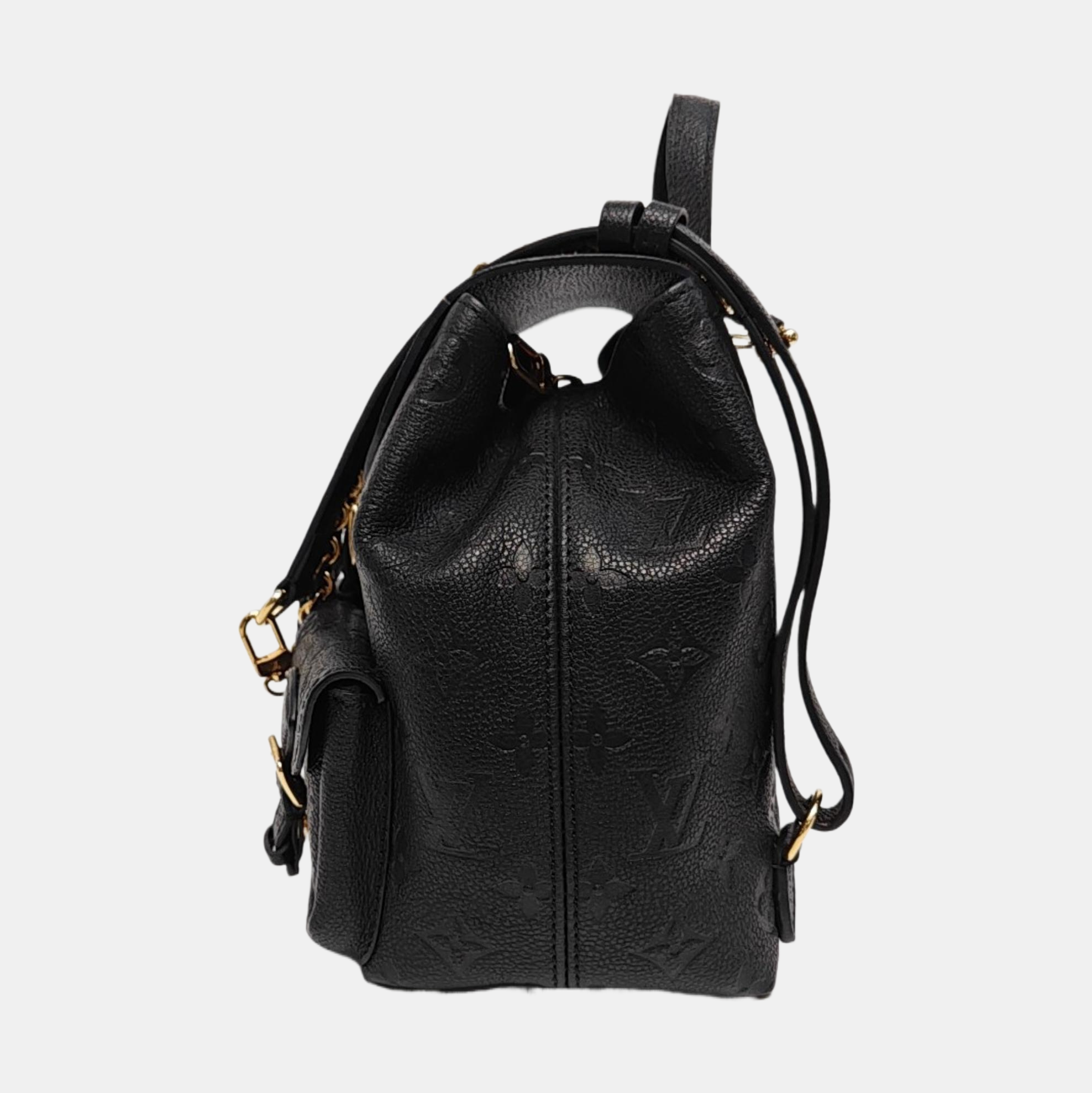 BACKUP Monogram Calfskin Black
