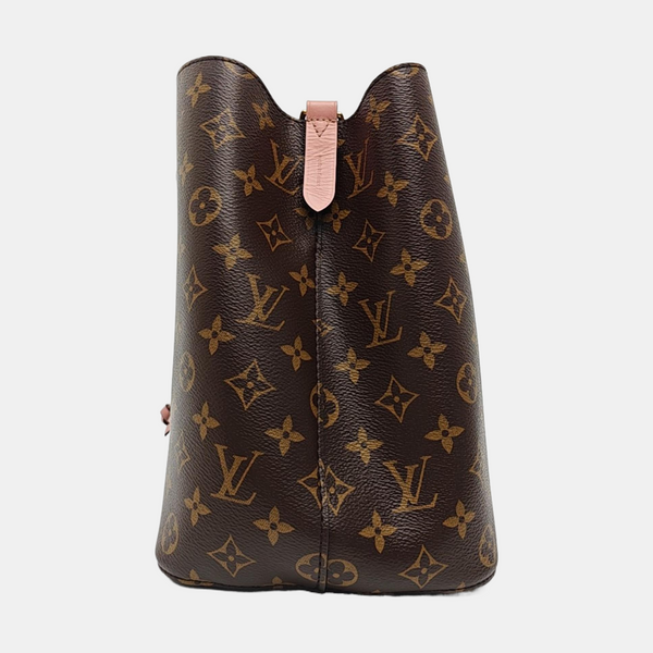 NÉONOÉ MM Monogram Coated Canvas Brown