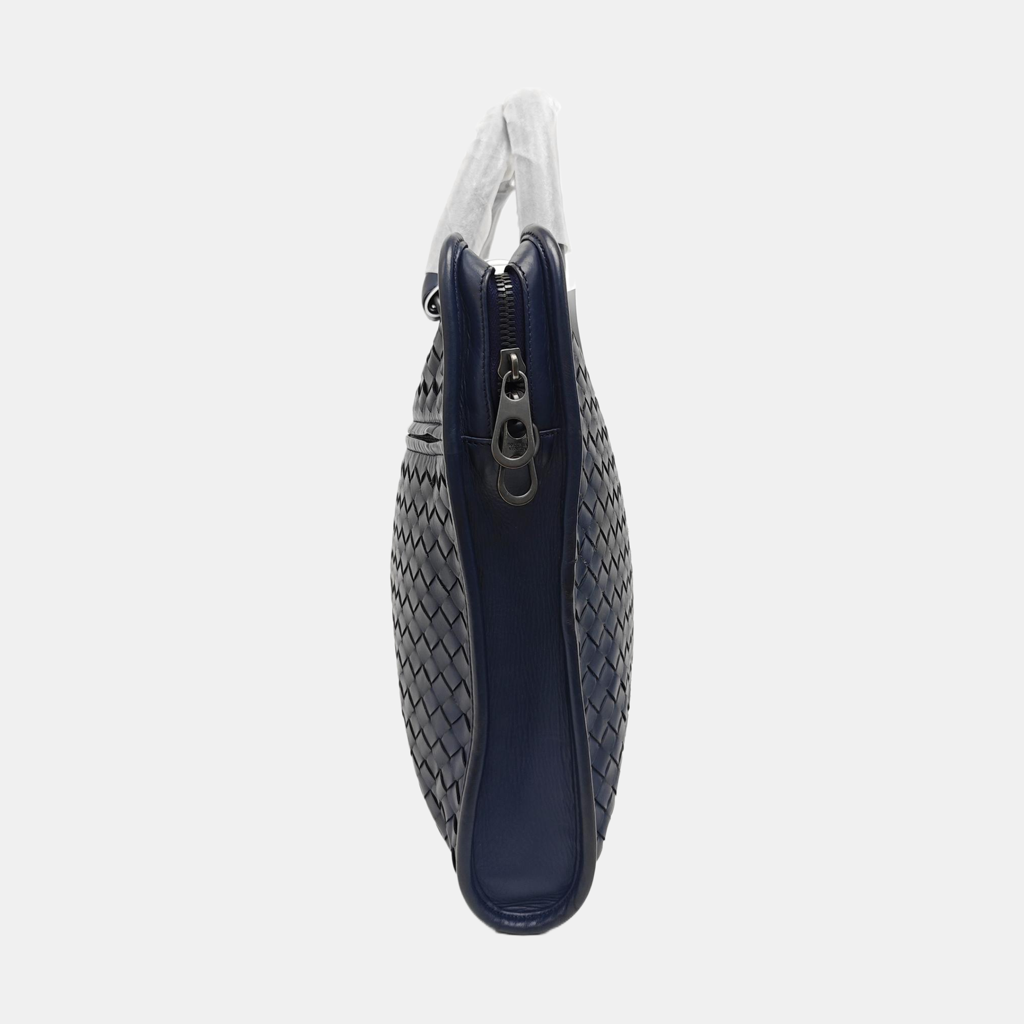 Calfskin Shoulder Bag Blue