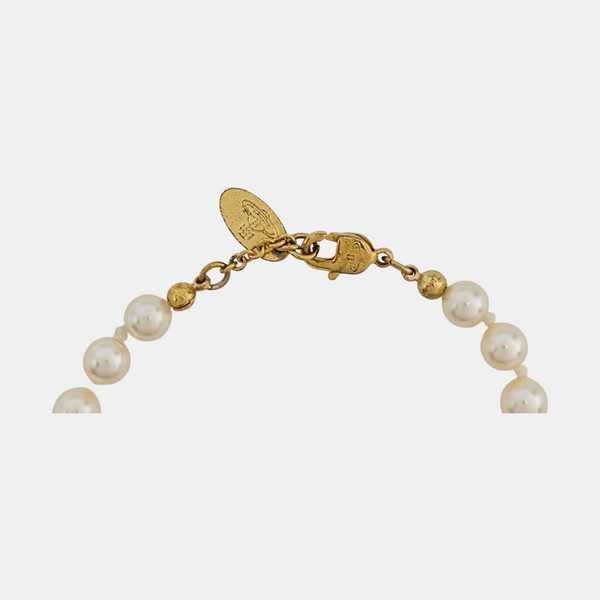 Faux Pearl White Bracelet