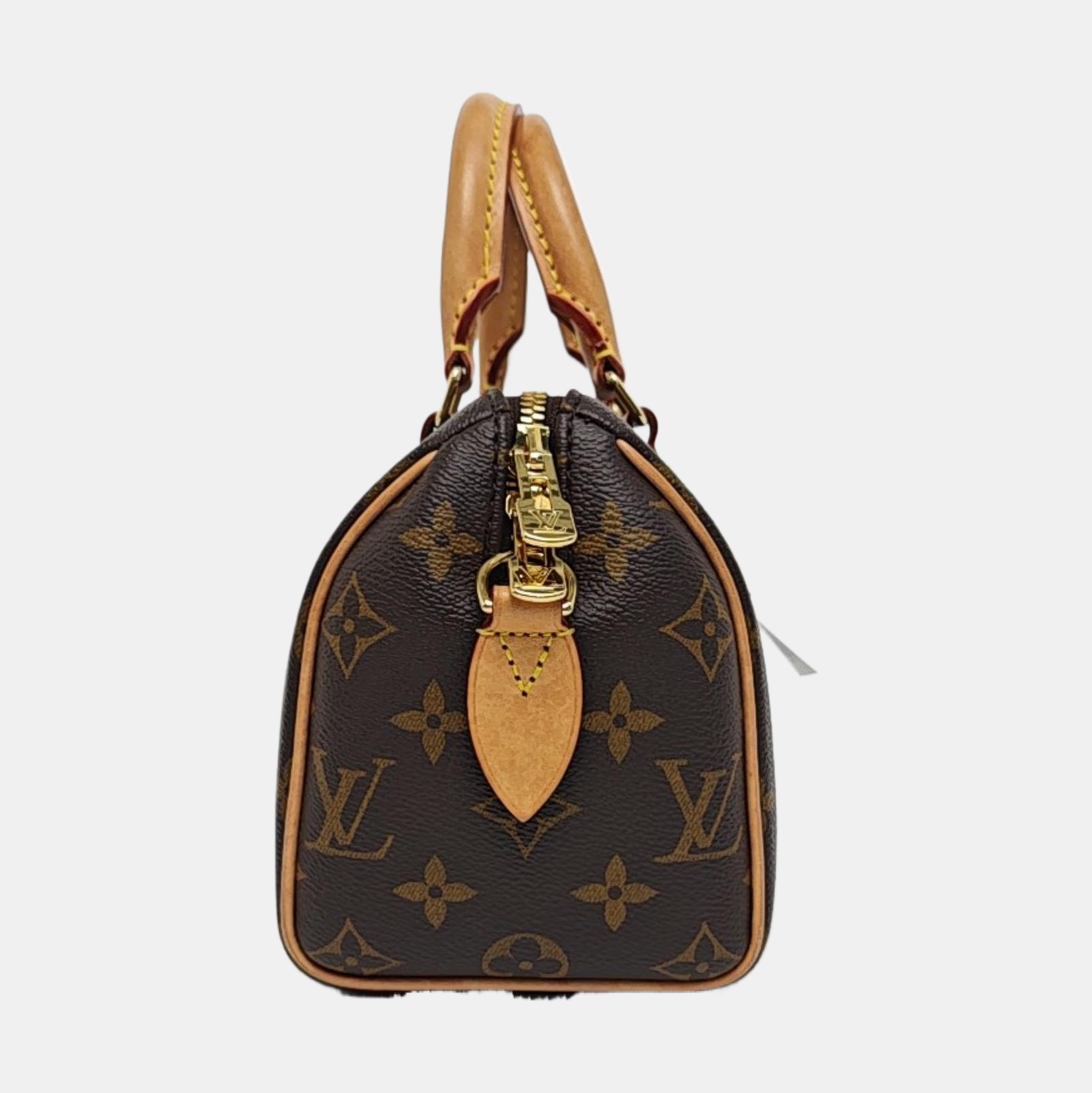 SPEEDY 20 Monogram Coated Canvas Brown