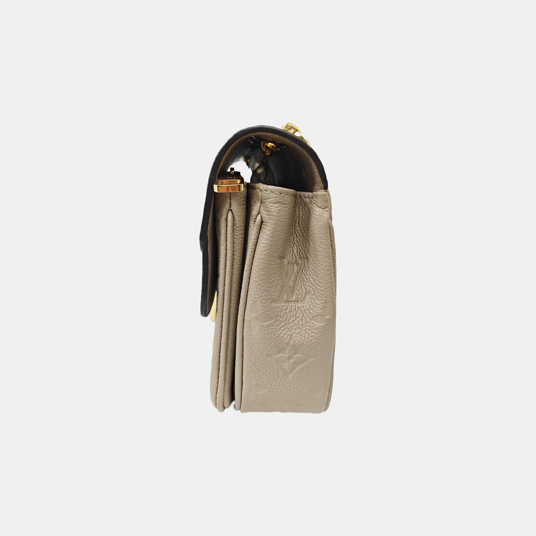 MARCEAU Monogram Calfskin Gray