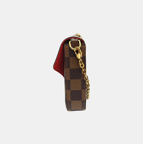 Authenticated pre-owned  Damier Ebene Coated Canvas Brown - Shoulder Bag at Looply