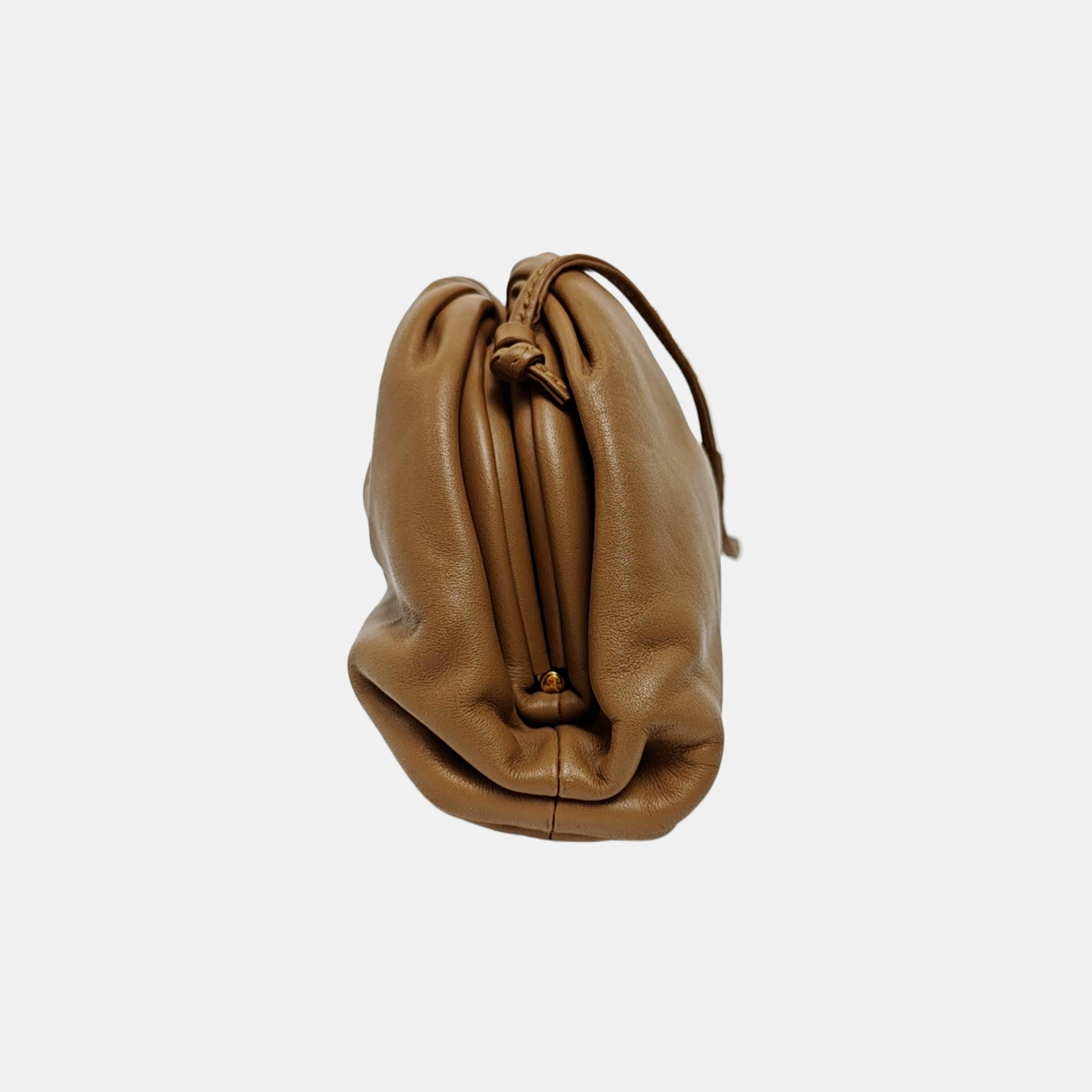 Authenticated pre-owned  The Pouch Calfskin Brown - Shoulder Bag at Looply