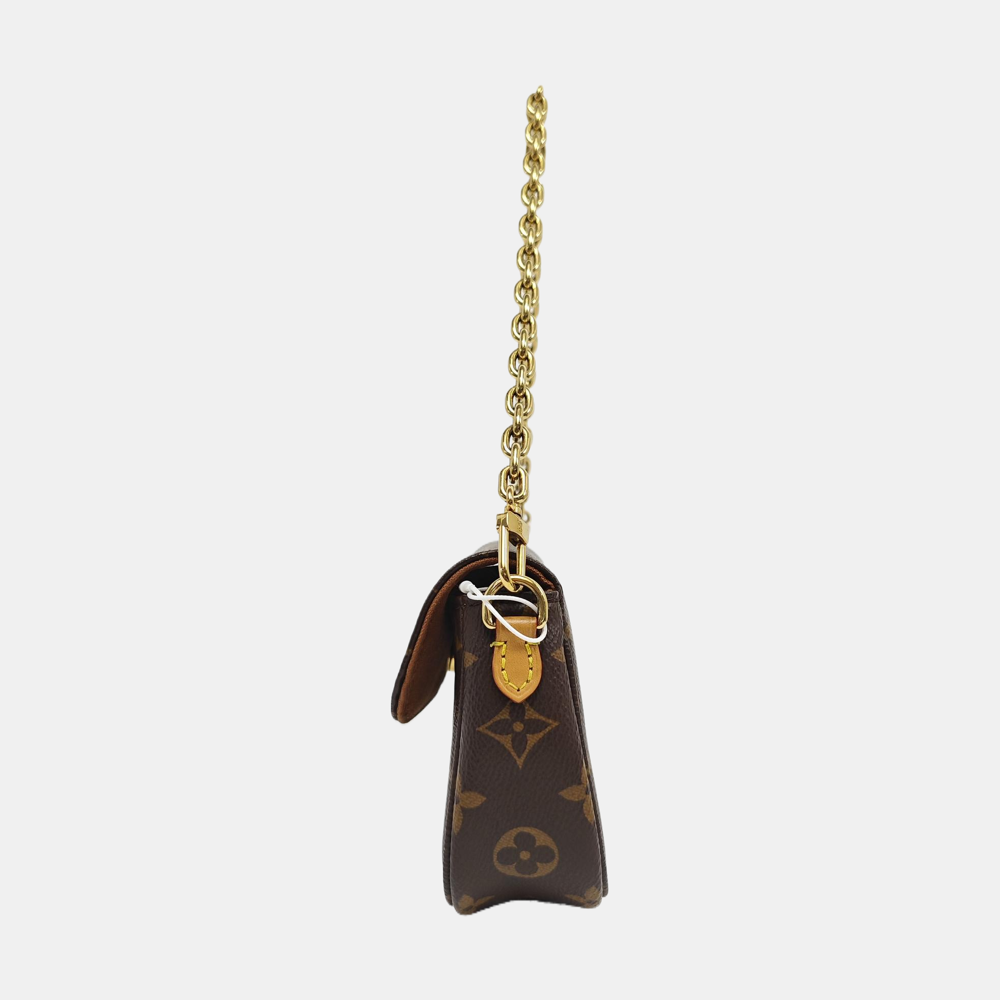 IVY Monogram Coated Canvas Brown