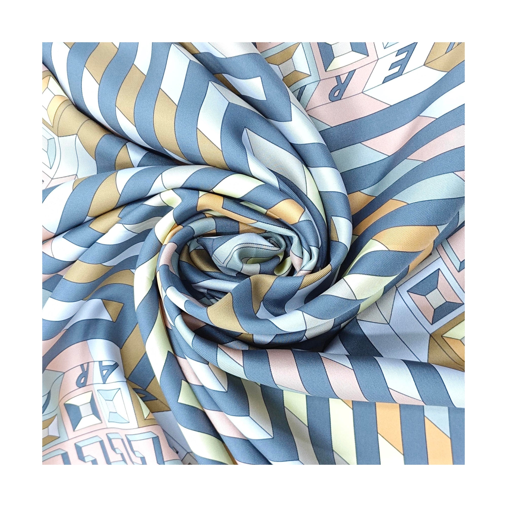 Mulberry Silk Silk Scarf Multicolor