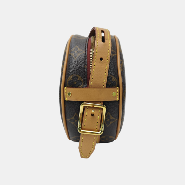 BOITE CHAPEAU PM Monogram Coated Canvas Brown