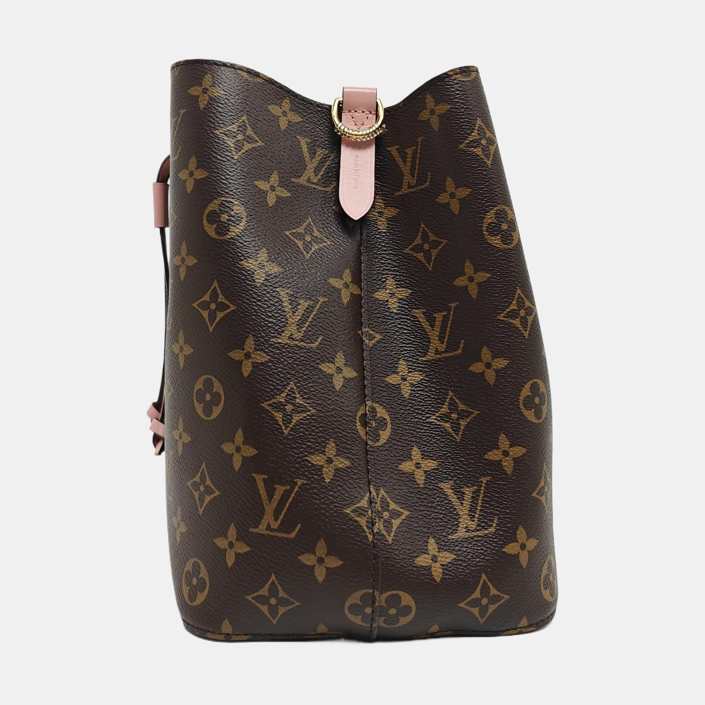 NÉONOÉ MM Monogram Coated Canvas Brown