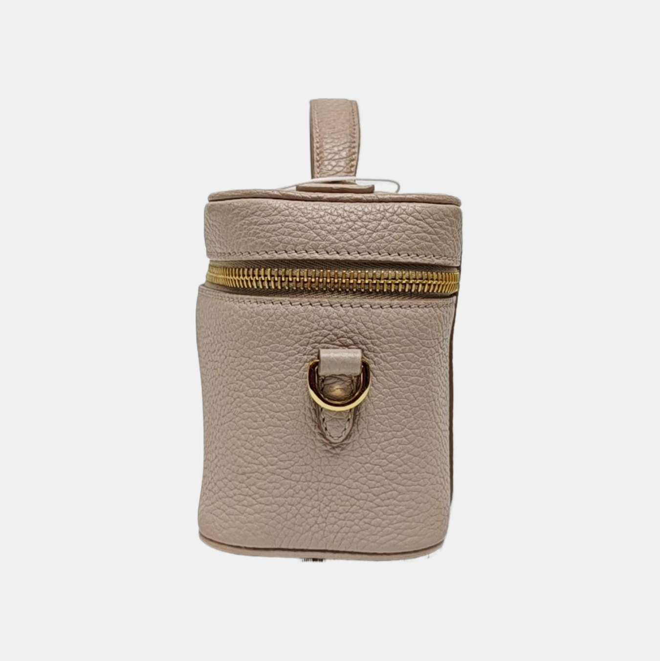 Saffiano Calfskin Shoulder Bag Mini Pink