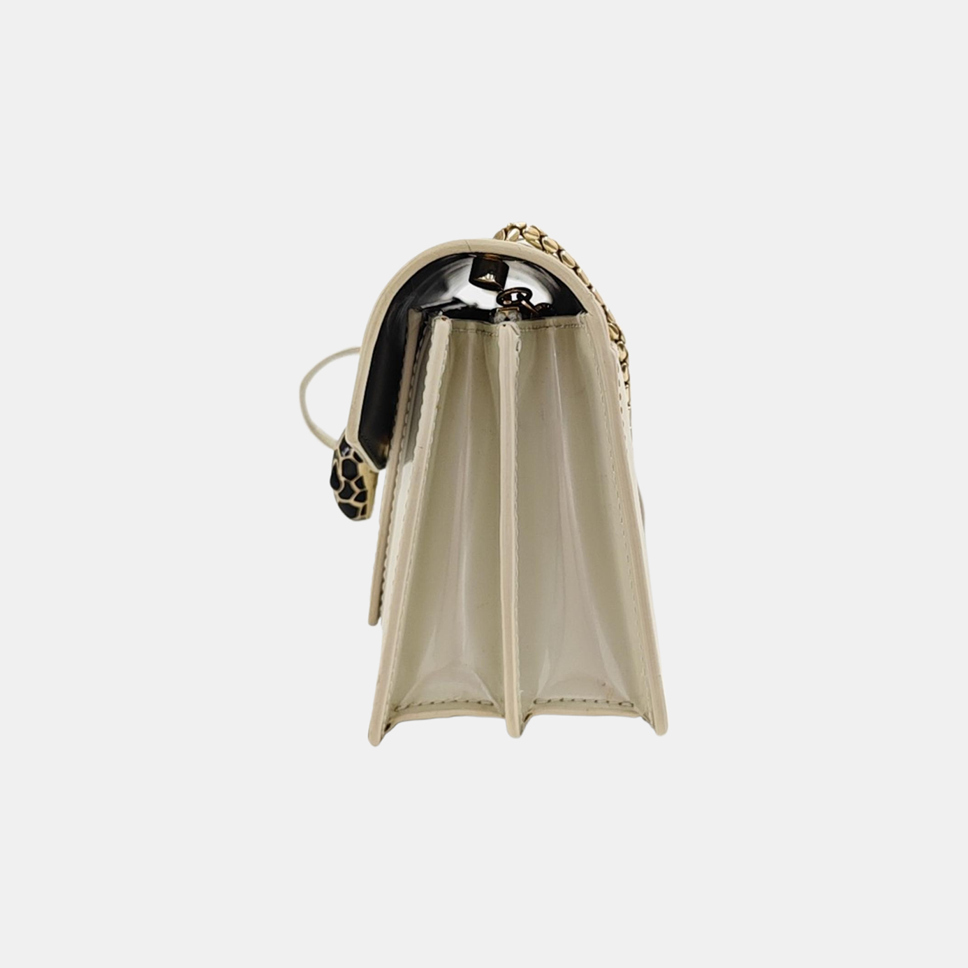 SERPENTI FOREVER Small Calfskin White
