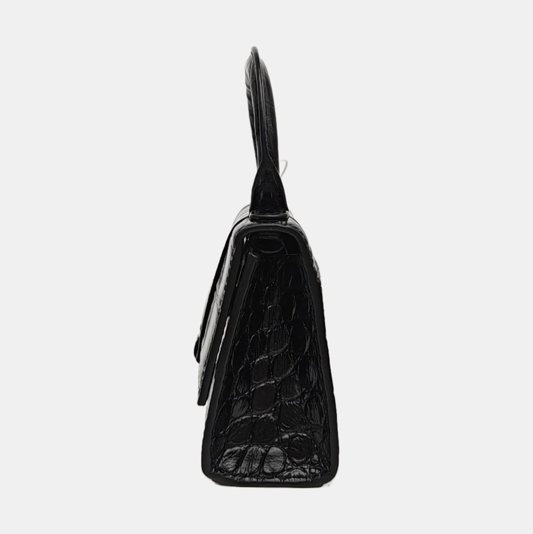 Hourglass Mini Calfskin Black