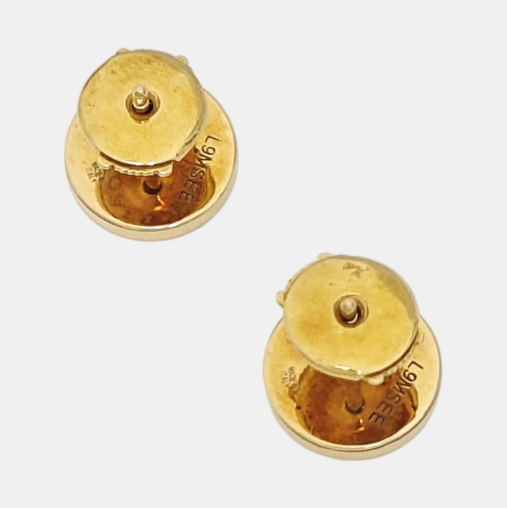 BVLGARI BVLGARI 18k Gold Stud Earrings