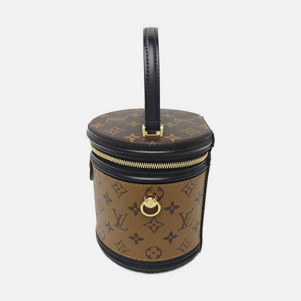 CANNES PM Monogram Coated Canvas Brown